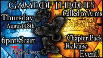 Game of Thrones Call to Arms Chapter Pack Event Banner