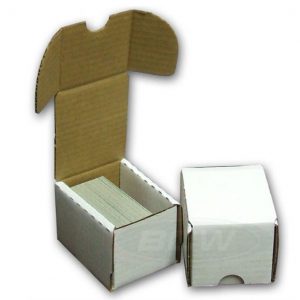 BCW Cardboard Storage Box 100 count