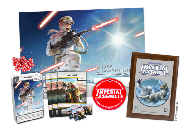 Star Wars Imperial Assault prizes