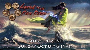 Legend of the Five Rings Launch Event Banner