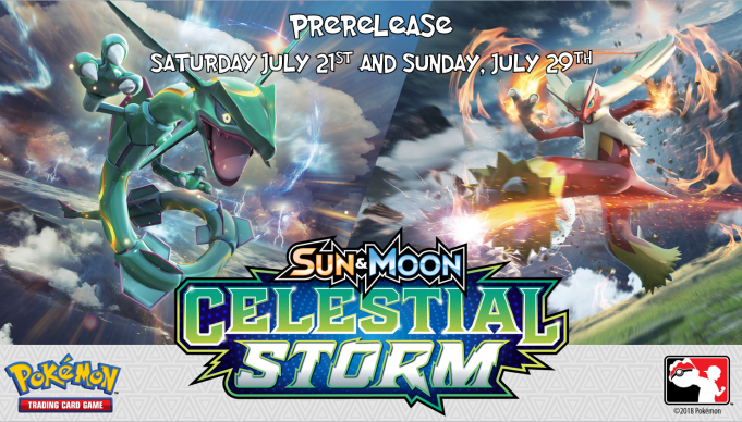 Pokemon Celestial Storm Prerelease Events