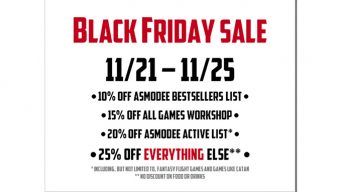 Black Friday Sale Sign - Text provided on page