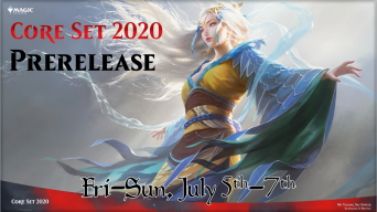 Magic: the Gathering Core Set 2020 Prerelease Banner
