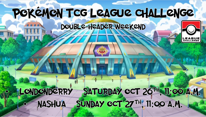 Pokemon League Challenge October 2019 Banner