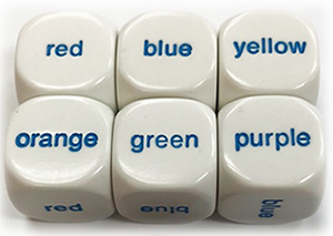 Koplow Color Word Dice