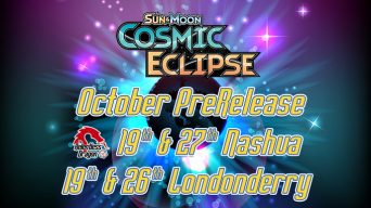 Cosmic Eclipse Prerelease Event Advertisement