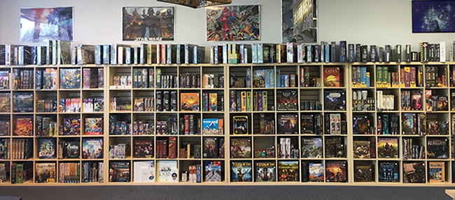 Nashua Main Board Game Wall