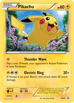 Pikachu Pokemon Card