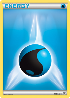 Basic Water Energy Pokemon Card