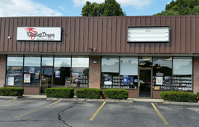 The exterior of the store, as seen in the summer of 2016 after our expansion
