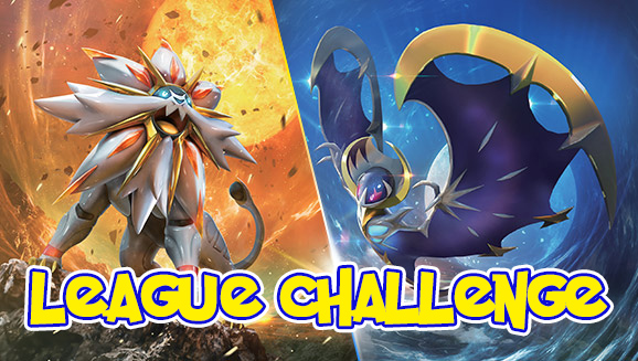 Pokemon Sun & Moon League Challenge Banner