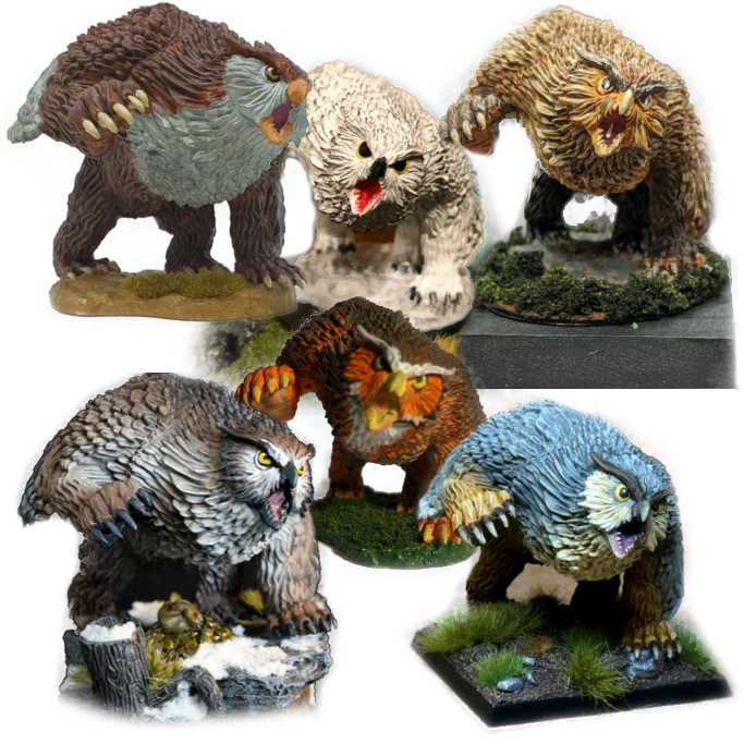 Owlbear Collage